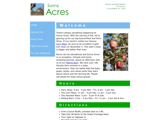 SUNNY ACRES screenshot