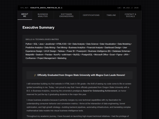 projects screenshot