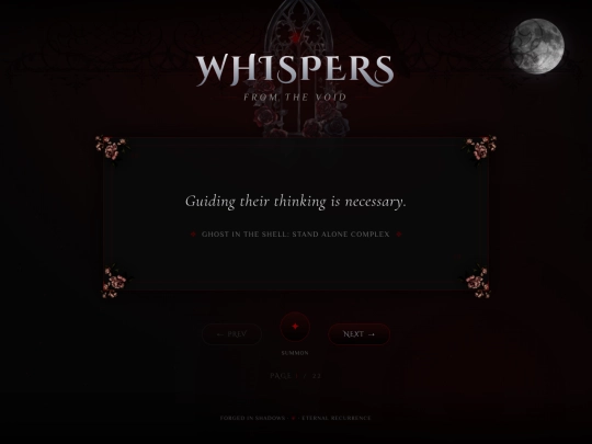 whispers screenshot