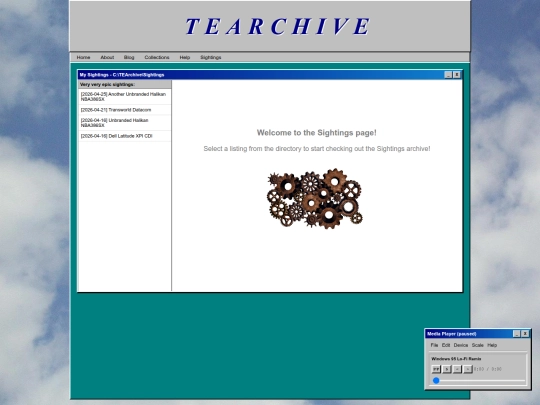sightings screenshot