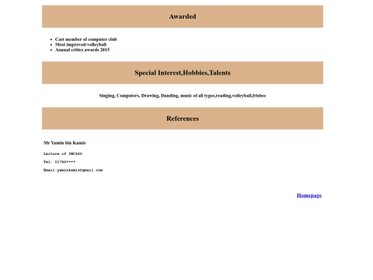 award screenshot