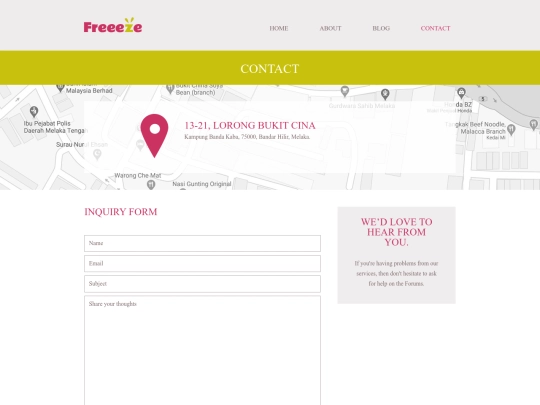 contact screenshot