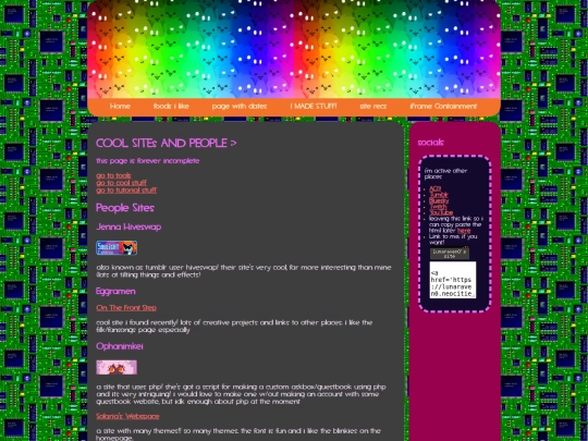 siteRecs screenshot