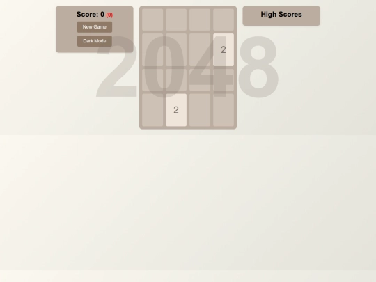 2048/2048 screenshot
