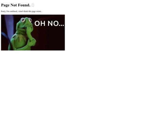 not_found screenshot