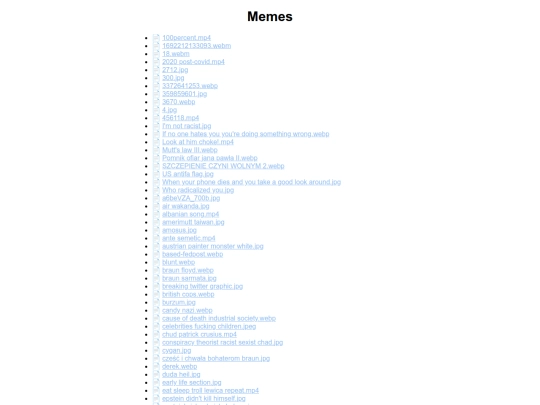 memes screenshot