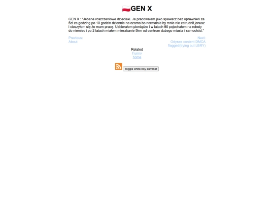 pamphlet/genx screenshot