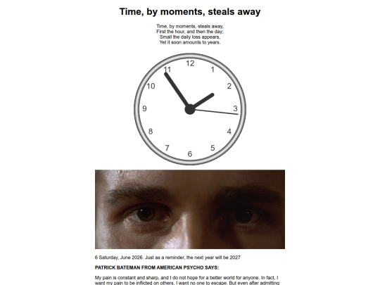 pamphlet/time-by-moments screenshot
