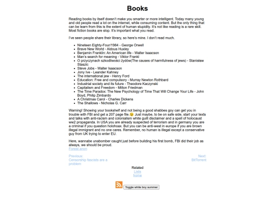 soydev/books screenshot