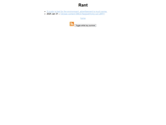 tags/rant screenshot
