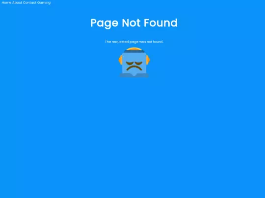 Blog screenshot