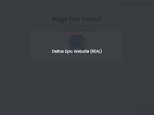 not_found screenshot