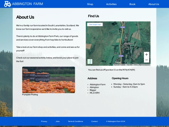 AboutUs screenshot