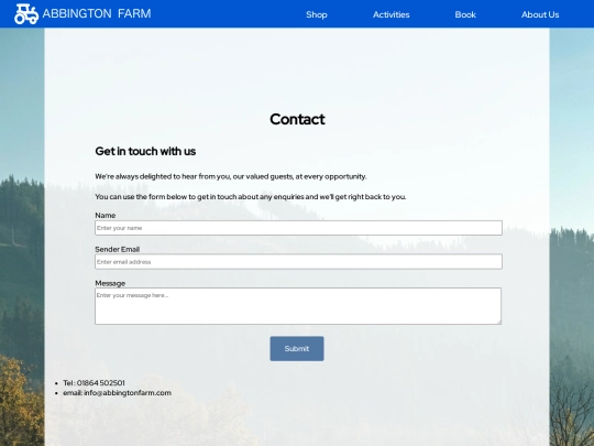 Contact screenshot