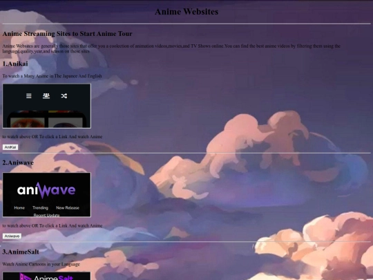 website/home/homepage screenshot