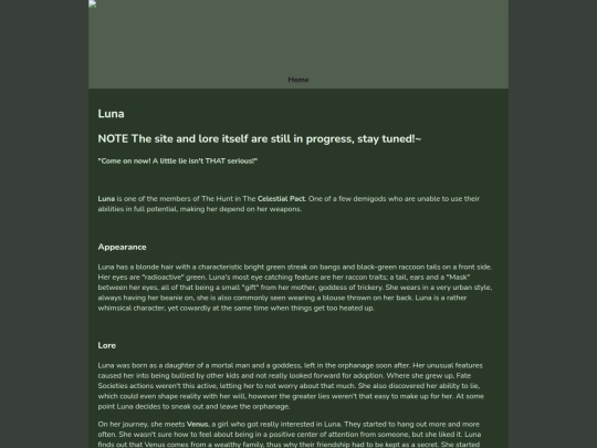 Luna screenshot