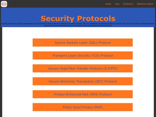 securityProtocol screenshot