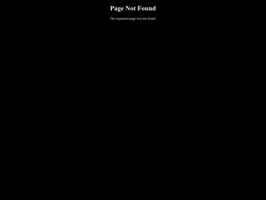 not_found screenshot