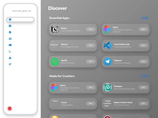 App store screenshot