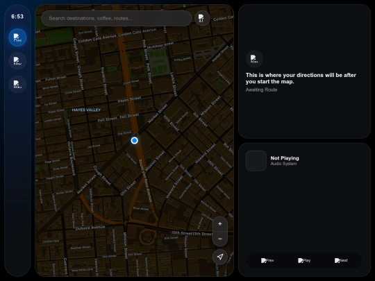 Car Fusa OS screenshot