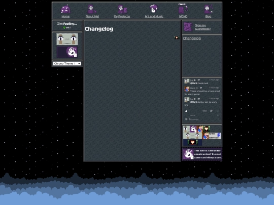 changelog screenshot