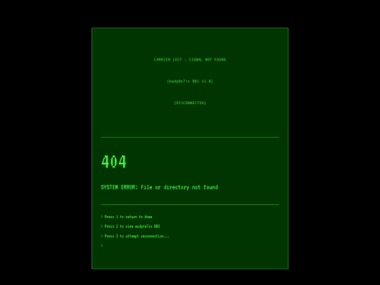 not_found screenshot