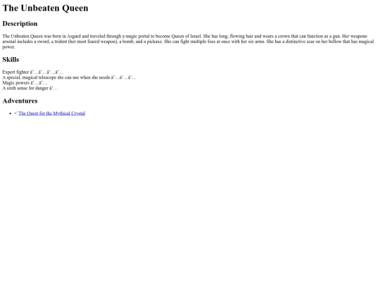 pages/amazing-tales/characters/unbeaten-queen-of-israel screenshot