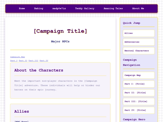 pages/amazing-tales/templates/major_npcs screenshot
