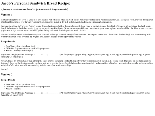 pages/baking/posts/sandwich_bread_first_tries screenshot