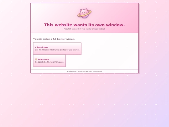 meownet/pages/blocked screenshot