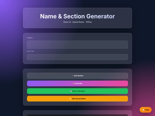 PLMUN TOOLS/NameListSectionMaker screenshot