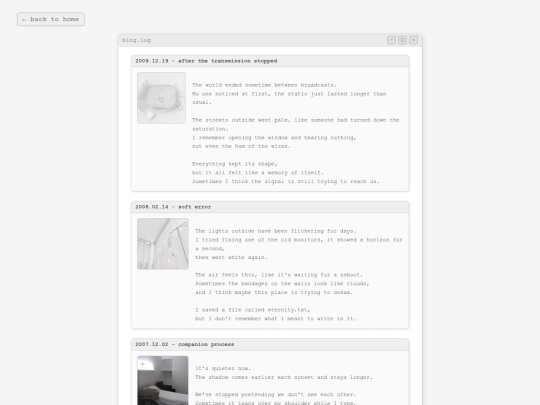 blog screenshot
