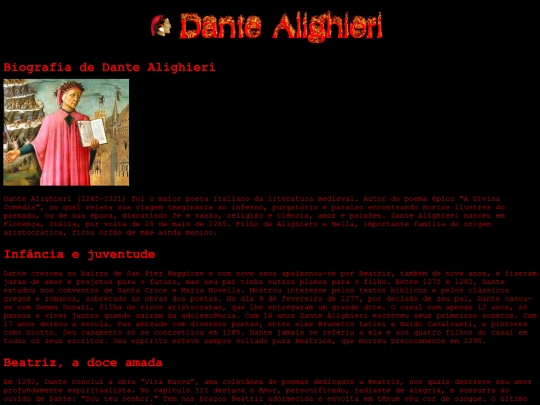 biografia_dante screenshot