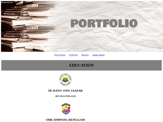 education screenshot