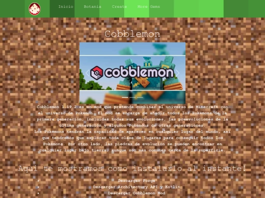 Paginas/cobblemon screenshot