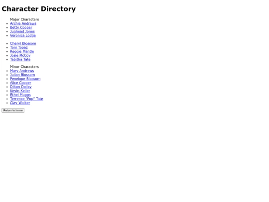 character-directory screenshot