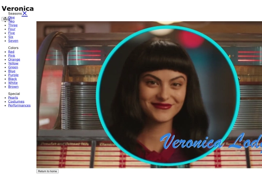 veronica/home screenshot