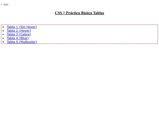 CSS/Tablas/Tabla screenshot