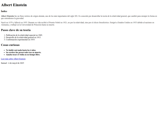 index screenshot