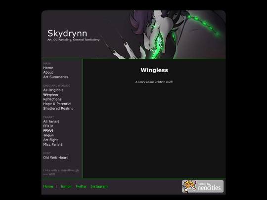 art/wingless screenshot