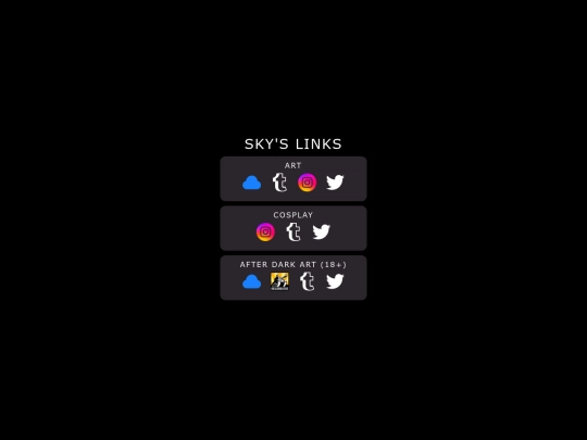 links screenshot