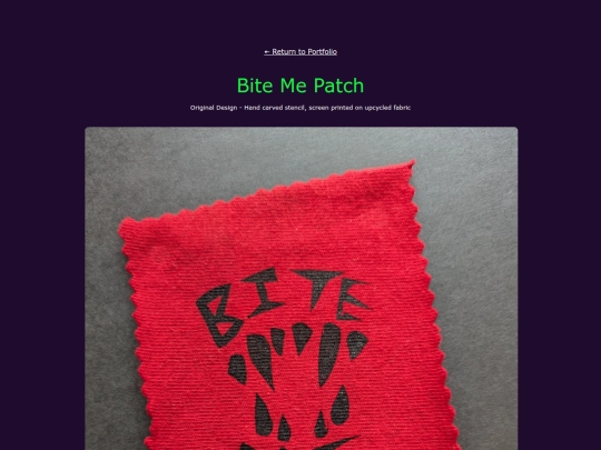 portfolio/pages/biteme screenshot