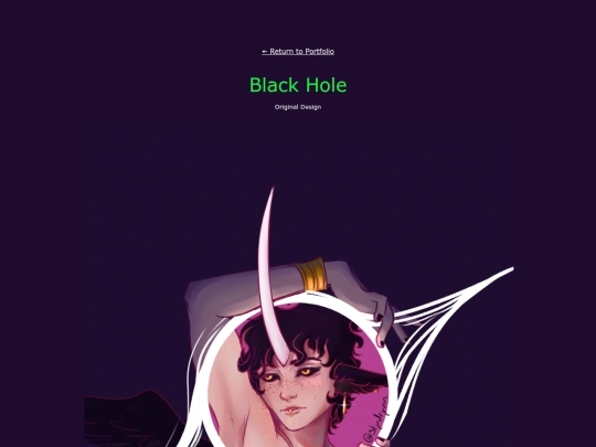 portfolio/pages/blackhole screenshot
