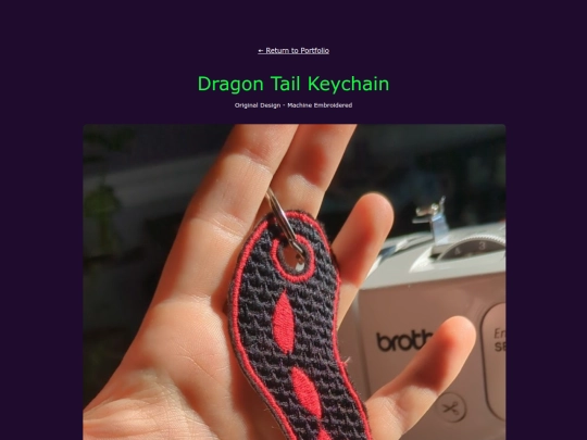 portfolio/pages/dragontail screenshot