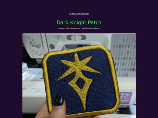 portfolio/pages/drkpatch screenshot