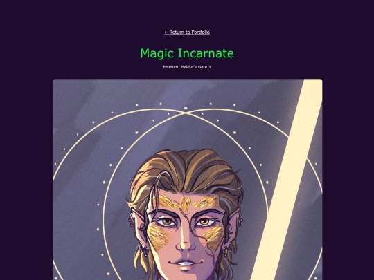 portfolio/pages/magicincarnate screenshot