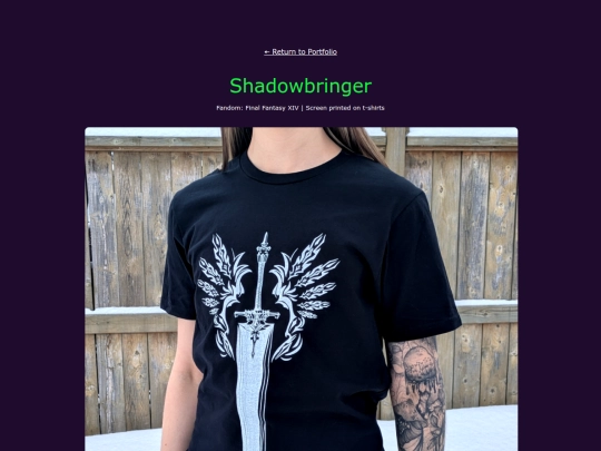 portfolio/pages/shadowbringer screenshot