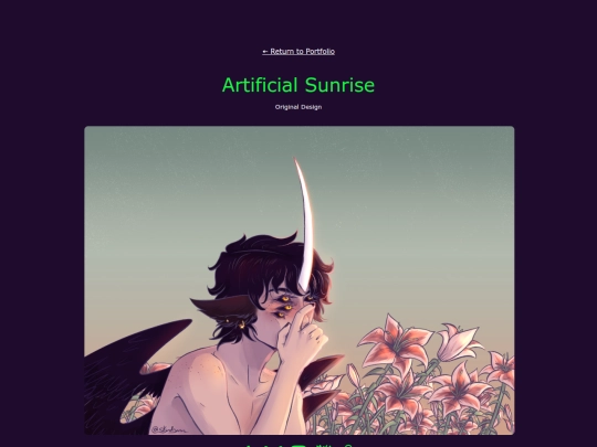 portfolio/pages/sunrise screenshot