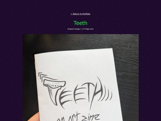 portfolio/pages/teeth screenshot