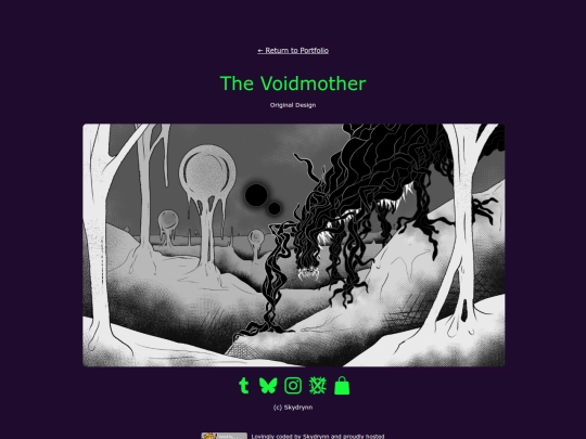 portfolio/pages/voidmother screenshot